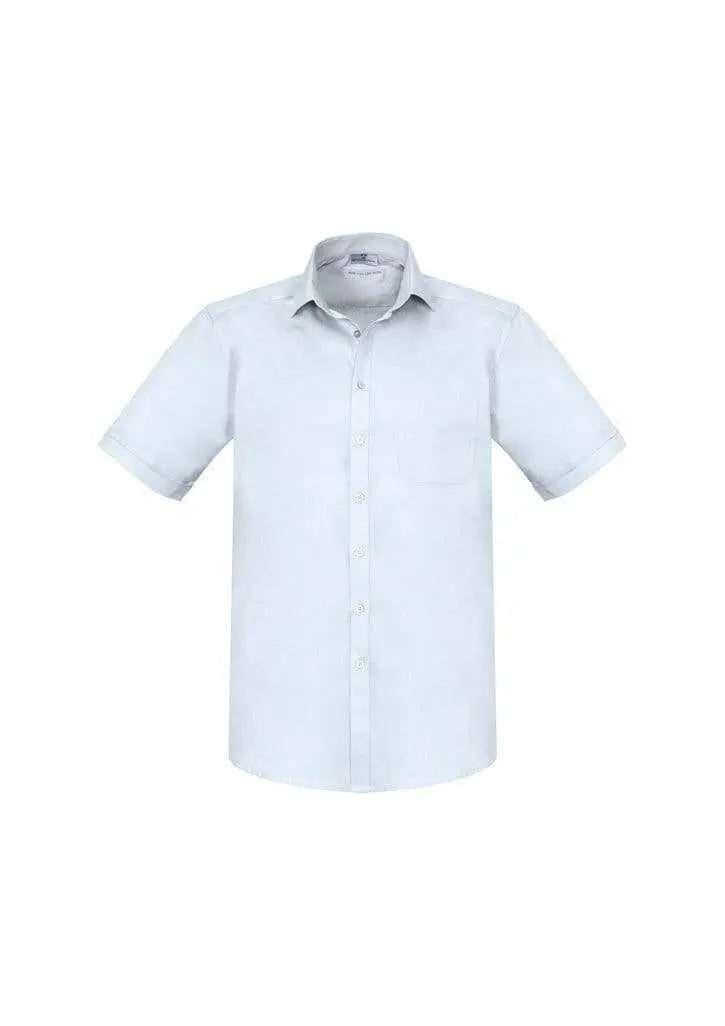Biz Collection Corporate Wear White / XS Biz Collection Men’s Monaco Short Sleeve Shirt S770ms